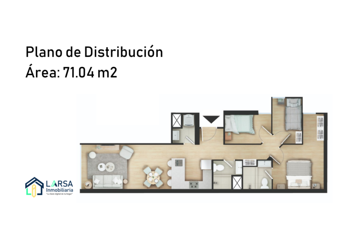 Venta Departamento en Surquillo S/ 499,000