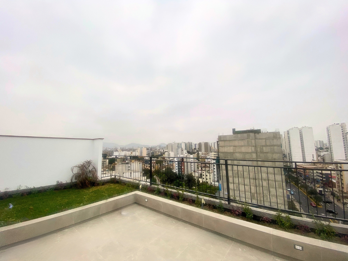 AC Terraza Venta de Departamento de 2 dorm -Pueblo Libre
