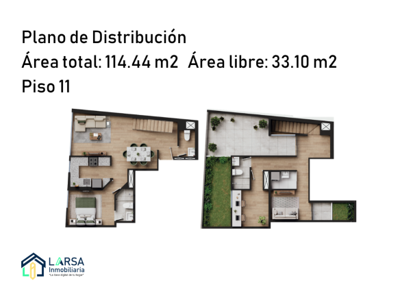 Venta de Dúplex de 3 dormitorios – Pueblo Libre