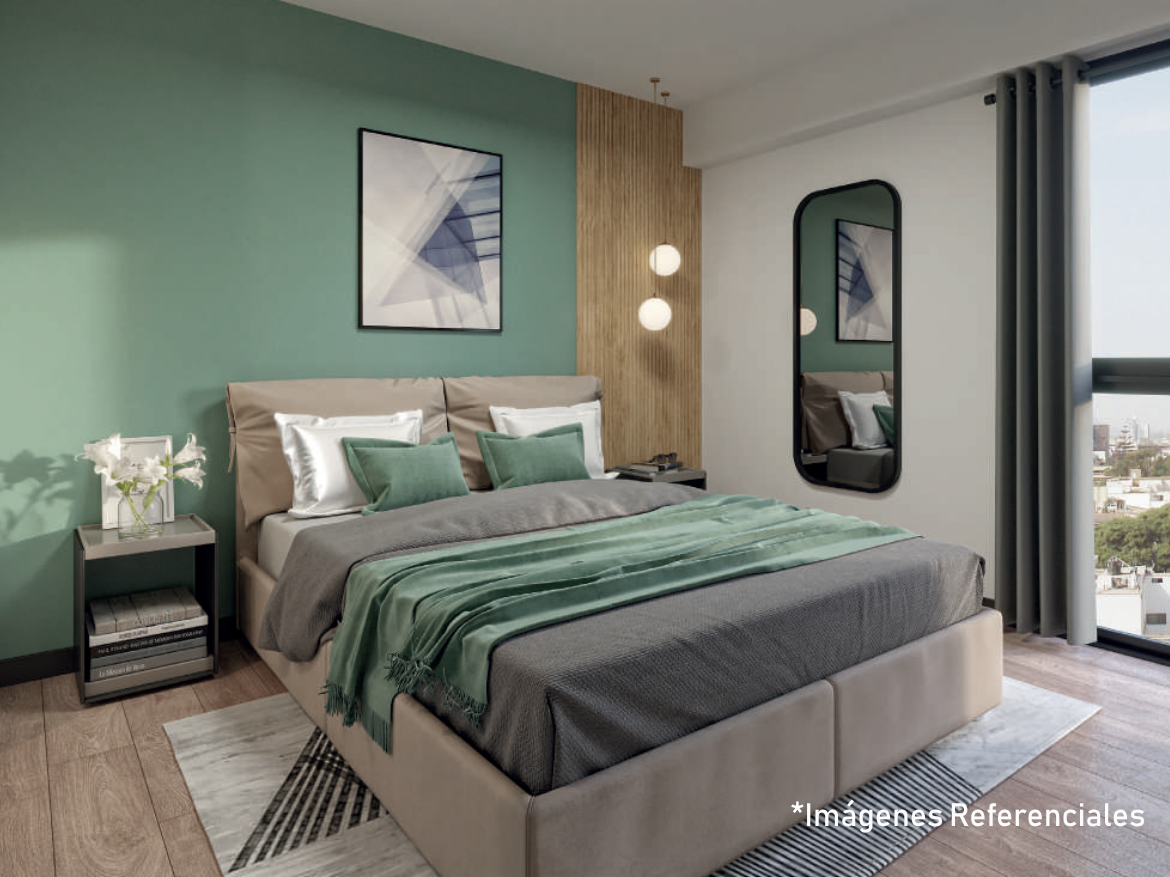 crearq 92 m2 3 dorm principal Venta de Departamento de 3 dormitorios – Pueblo Libre
